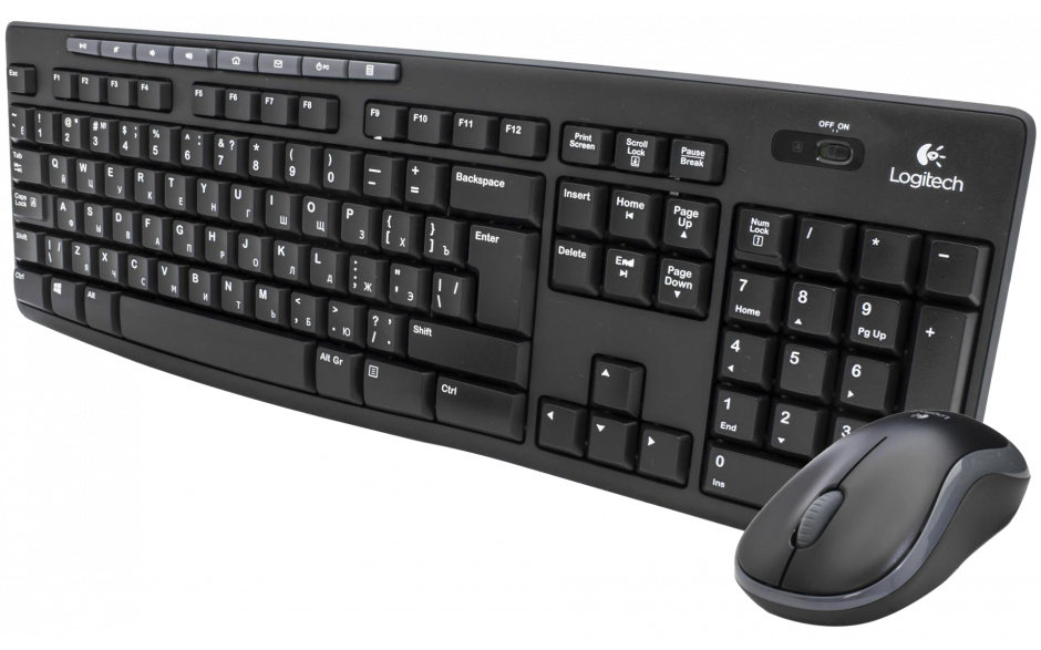 Draadloos toetsenbord en muis apart