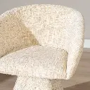 Lenn - draaibaar stoel in chenille