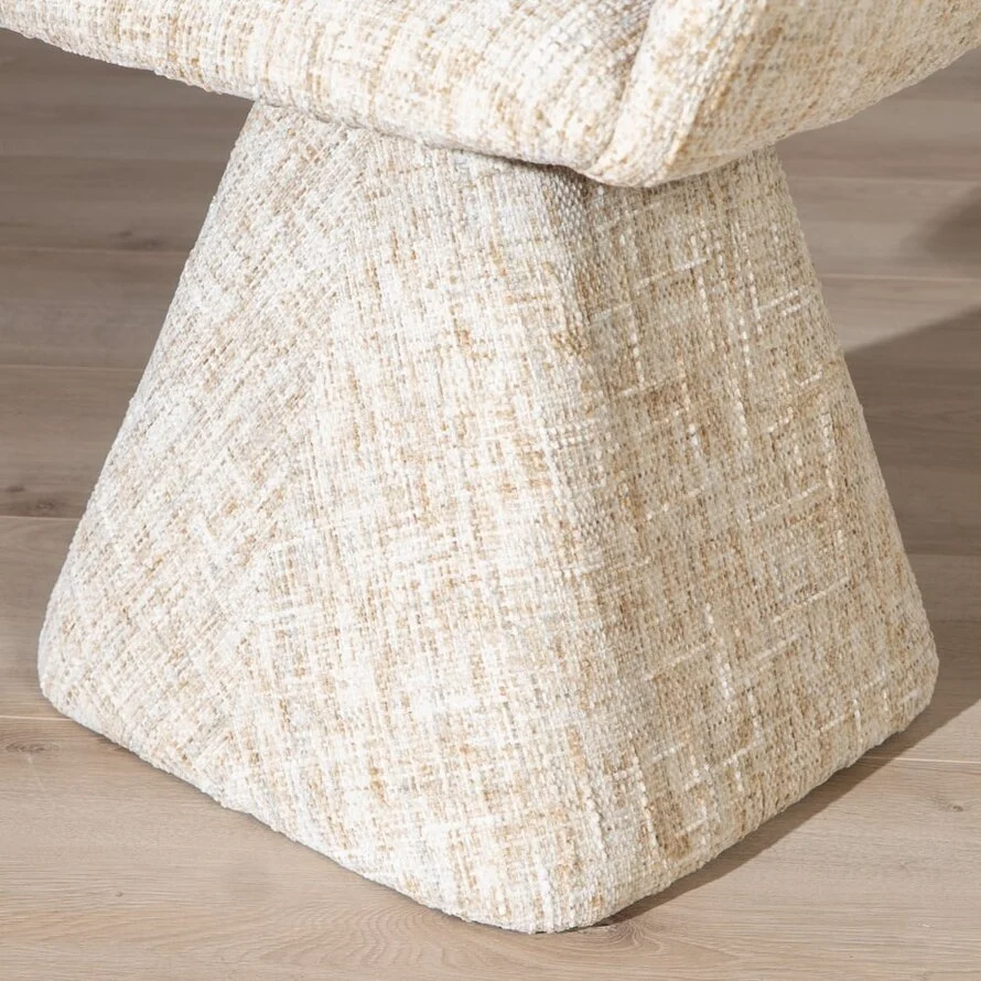 Lenn - draaibaar stoel in chenille