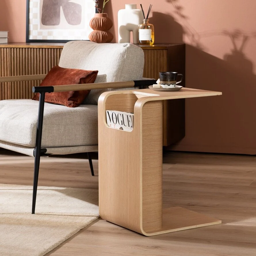 Isla - bijzettafel met opbergvak