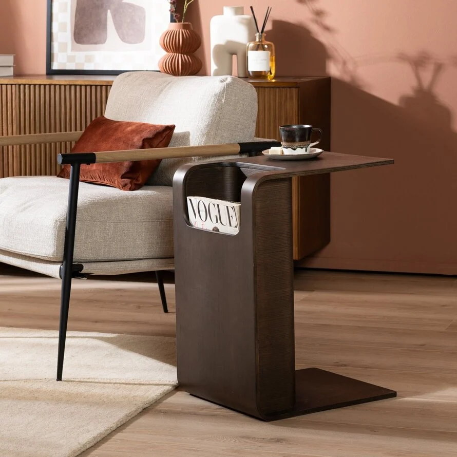 Isla - bijzettafel met opbergvak