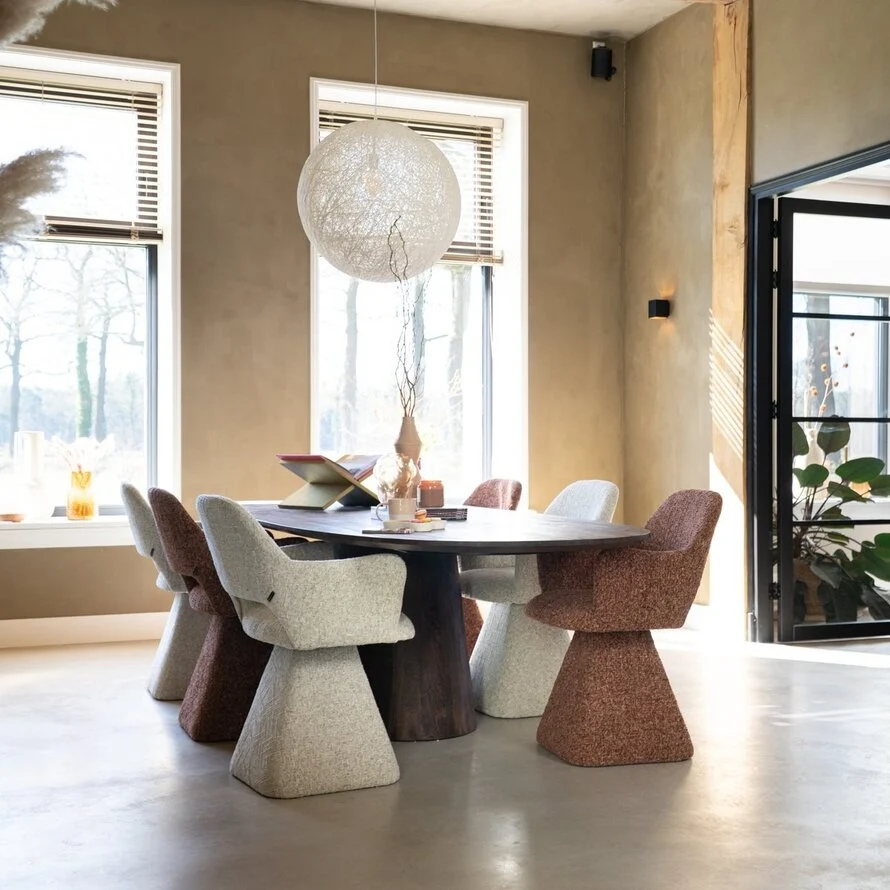 Josh - draaibare stoel in chenille