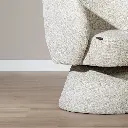 Lenn - draaibare fauteuil in chenille