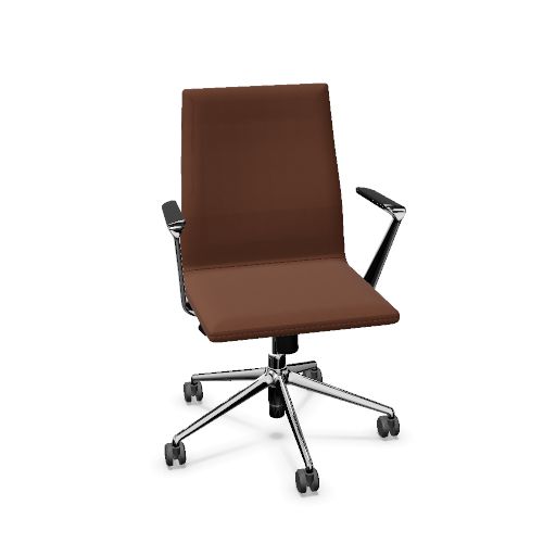 Manager, low back and, tilting mechanism lockable in working position