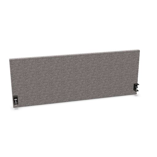 Acoustic wall in front of the desk