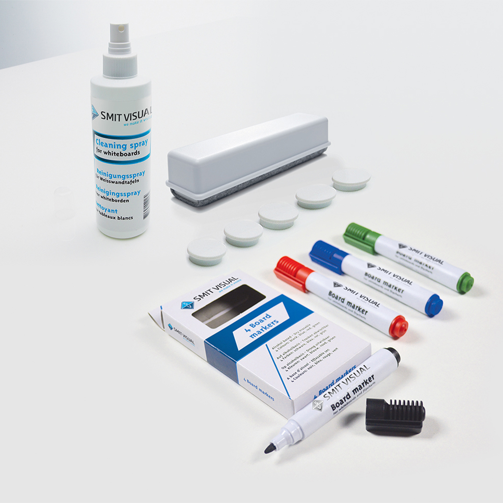 Starterkit voor glasborden