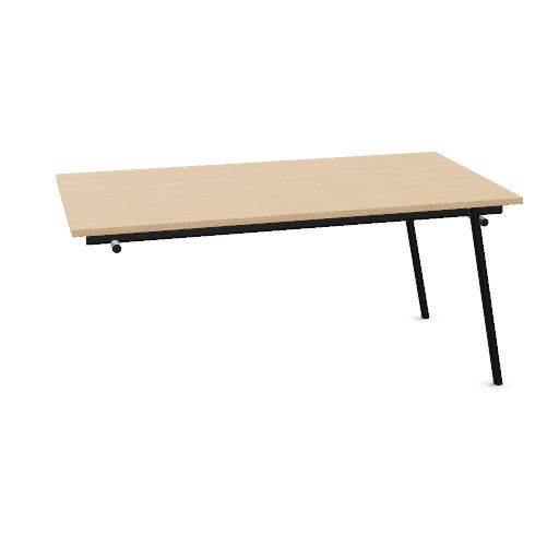 Desk to be connected to the cabinet DV504 Milo - L.160 / D.80 / H.75