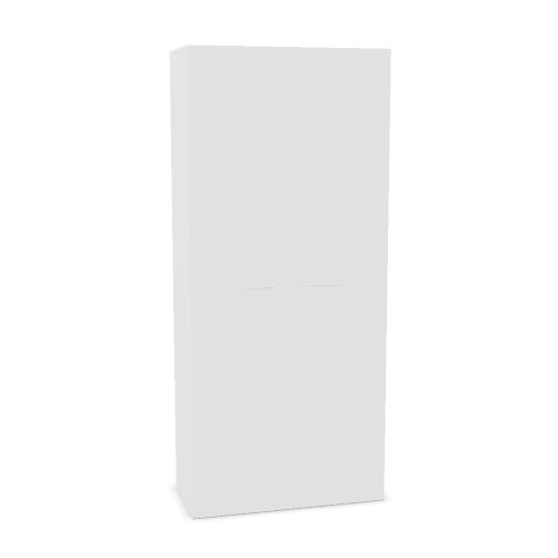 high unit with wooden door W. 90  H. 207,5  D. 45