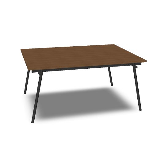 [MEETING.V01=MRC1;MEETING.V02=MNE1;MEETING.XXRivBeam=No;MARKET.XXMarket=E;MARKET.XXWeight=1] Rectangular meeting table - L.160 / D.120 / H.75