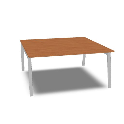 [AIR2160160VTVH25-1LEAL@25 1 LE AL] Air2 vergadertafel 160x160 vaste hoogte