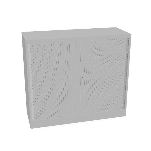 [EC1050-AL@AL ST] Ecotec roldeurkast 105x120x45cm (Aluminium, ST (Structuur), 1, HN)