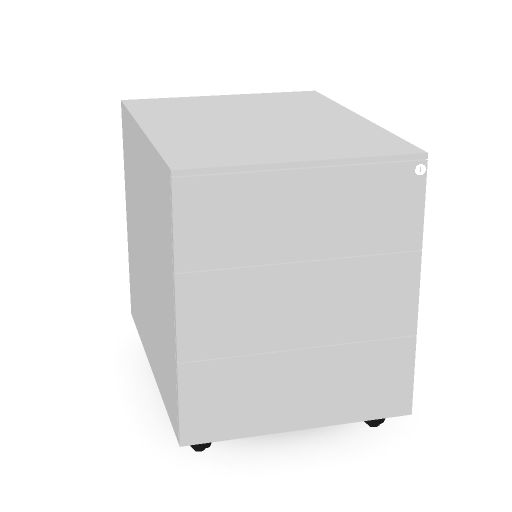[NE3LADVR-AL@AL] Neutral 3 verrijdbaar  3x laden (Aluminium)