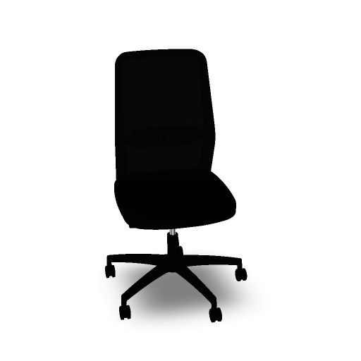 [NVO1130130BN01TT01@black TT TT01 BN BN01 No SynchAuto black RDATF No] Task chair BLACK structure (No)
