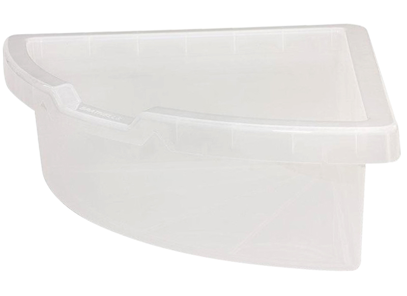 Leesmeubel - Maddox - Driehoekige Opbergkist - transparant