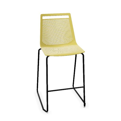 AKAMI STOOL TUBE SLED HEIGHT 76