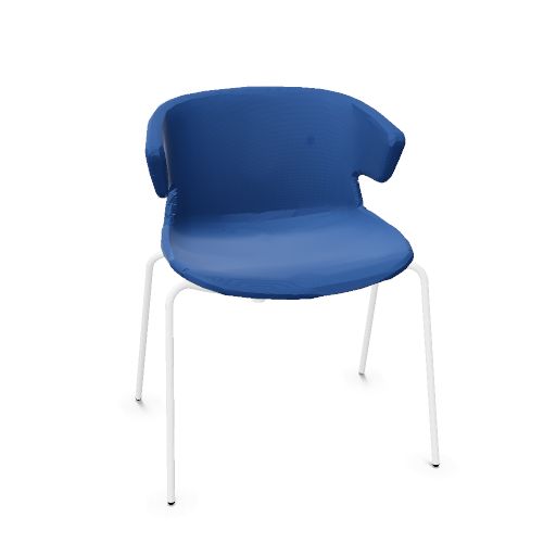 Cove 4-LEG METAL FULLY UPHOLSTERED CHAIR