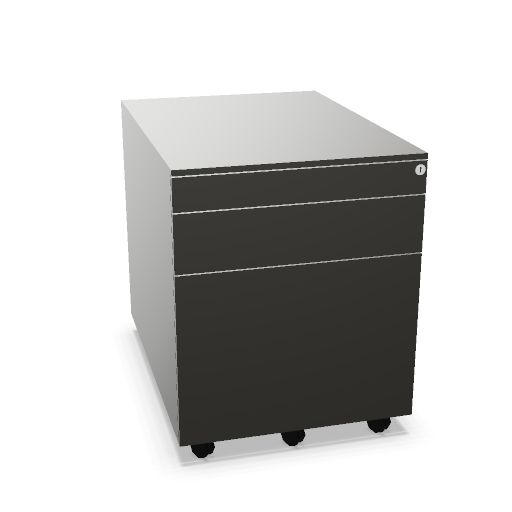 Neutral 2+1 verrijdbaar hangmap - 1x lade - 1x pennenlade