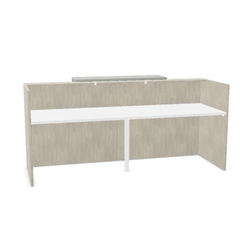 Z2 STRAIGHT COMPOSITION WITH CLOSING SIDE PANELS W.246 D.88 H.116,5