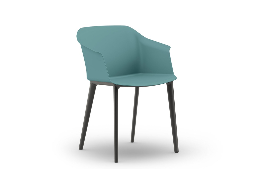 [MOL] Moli - designstoel in kunststof - met armleuningen (Nog te bepalen)