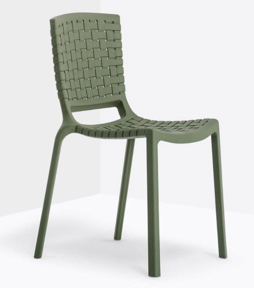 [305-Colour] Tatami - kunststof stoel in gevlochten motief (Nog te bepalen)