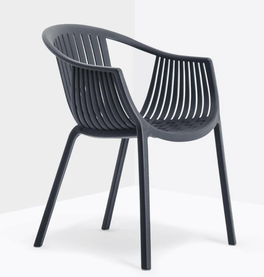 Tatami - kuipstoel in kunststof