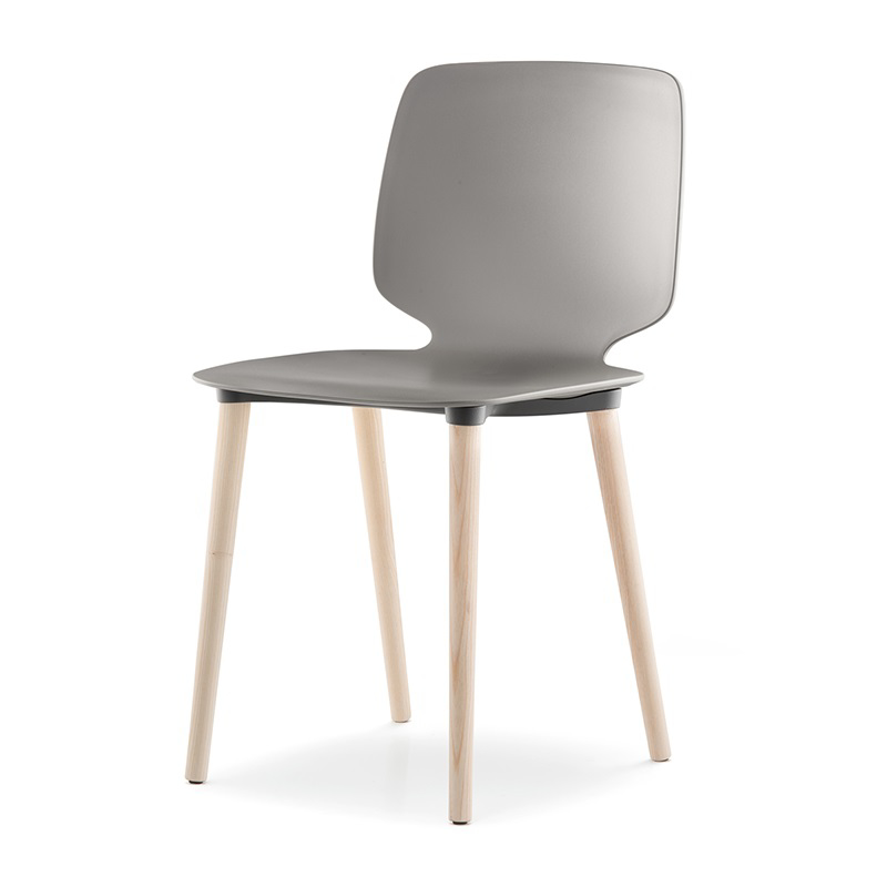 Babila 4-poots - houten onderstel