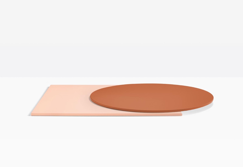 [ELLIOT-STEEL-Size table top-TBA-Colour Steel table top-TBA] Elliot stalen tafelblad (12 mm) (Nog te bepalen, Nog te bepalen)