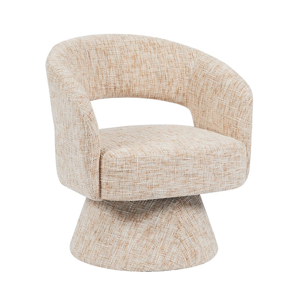 [JOSH LBW-F-CESTINO-TBA] Josh - draaibare fauteuil in chenille (Nog te bepalen)