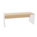 Desk - Melamine worktop th. 38 mm - L.204 / D.90 / H.75