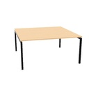 Arca vergadertafel 160x160cm vaste hoogte