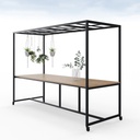 Move bespreek- en lunchtafel recht