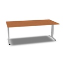 Entrada vergadertafel 200x100cm hoogte instelbaar