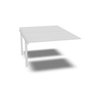 In-line connectable bench - For legs U/O/A/W W. 120  H. 74  D. 166,5 