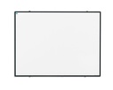 Witbord softline schrijfbord - zwart profiel