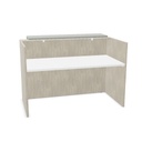 Z2 STRAIGHT COMPOSITION WITH CLOSING SIDE PANELS W.166 D.88 H.116,5