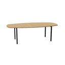 Arca Deens ovaal 240x120cm vaste hoogte