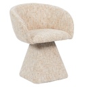 Lenn - draaibaar stoel in chenille
