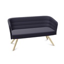 CELL 75 2 seater sofa with 4 legs